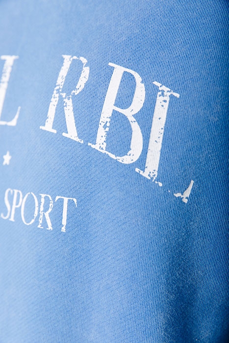 CR CLUB DE SPORT WASHED BASIC SWEAT BLUE 6