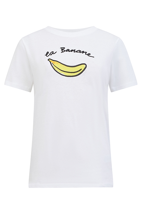 BANANA TEE WHITE 1