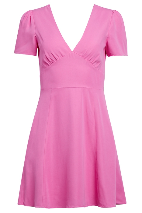 BRIGHT PINK MINI DRESS 1