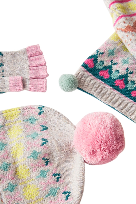 MINI ME POP FAIRISLE SET GREY 2