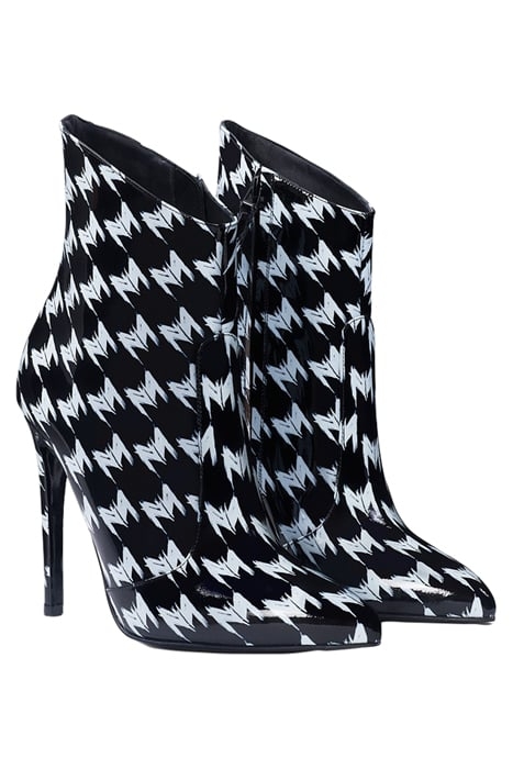 ANKLE BOOTS HOUNDSTOOTH PRINT 2