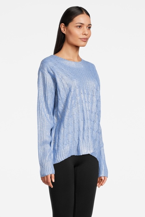 CELLULARE MAGLIA MISTO LANA LA SILVER/AZURE 3