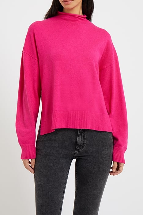 SUPERSOFT TURTLE NECK HOT PINK 2