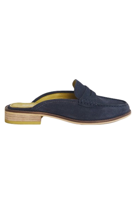 BACKLE SUEDE LOAFER DARK NAVY 1