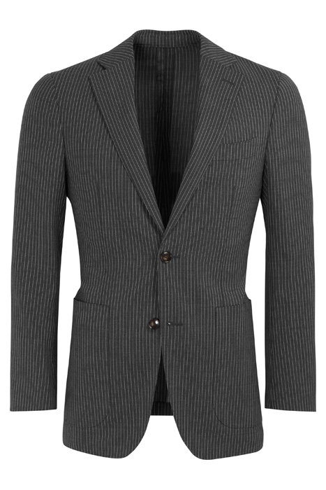 Grey Striped Havana Blazer 2