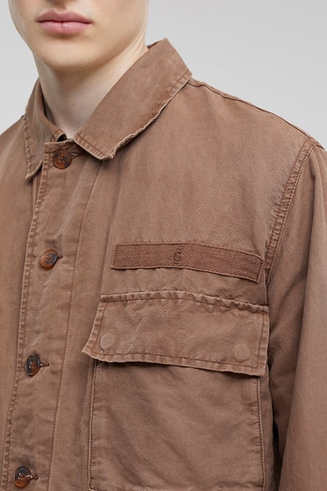 MEN FIELD JACKET BRAZIL NUT 4
