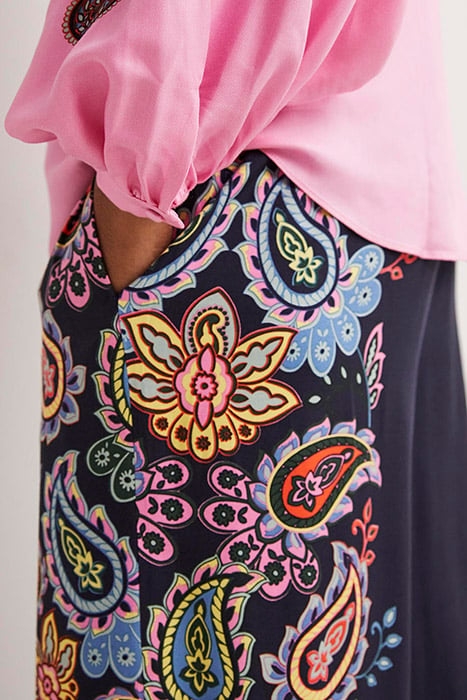 PULL ON FLUID TROUSERS NVY 4