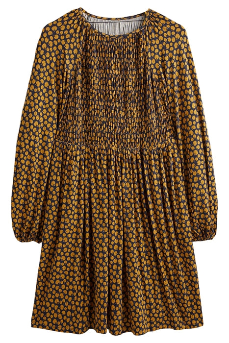 SMOCKED BODICE JERSEY DRESS DCM 6