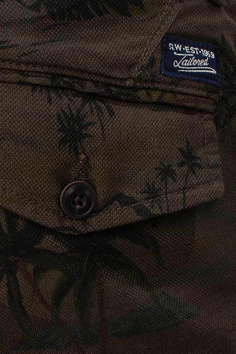 TROPIC SAIL PRINT FANCY SHORT GREEN 6