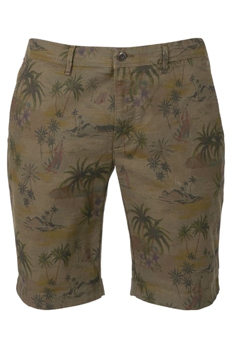 TROPIC SAIL PRINT FANCY SHORT GREEN 1