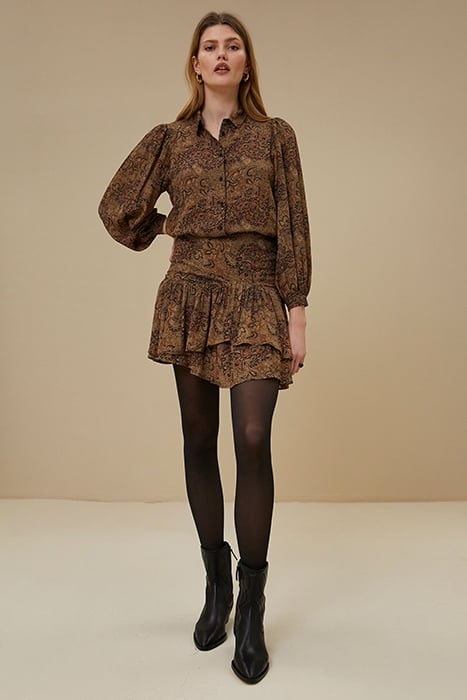ELENA PAISLEY SKIRT WINTER PAISLEY PRINT 3