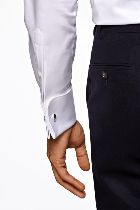 White Twill Slim Fit Shirt 6