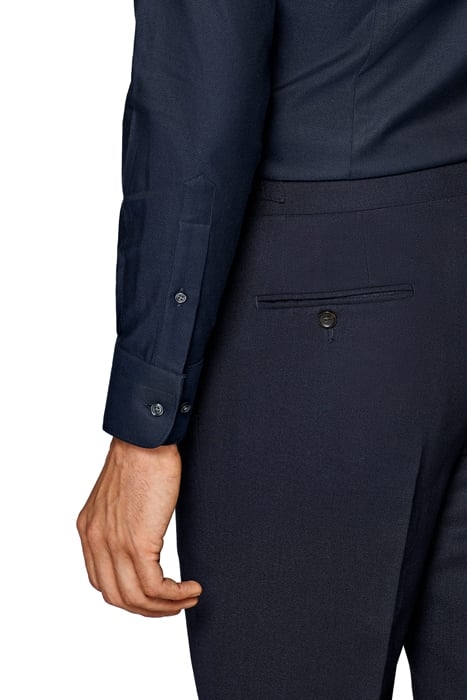 Navy Royal Oxford Extra Slim Fit Shirt 8