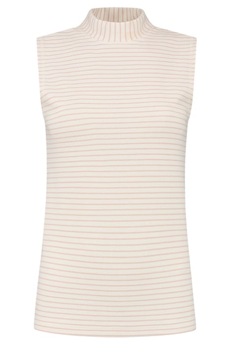 OAKLEY SLEEVELESS TOP OFF WHITE/ROSE SMOKE STRIPE OFF WHITE/ 1