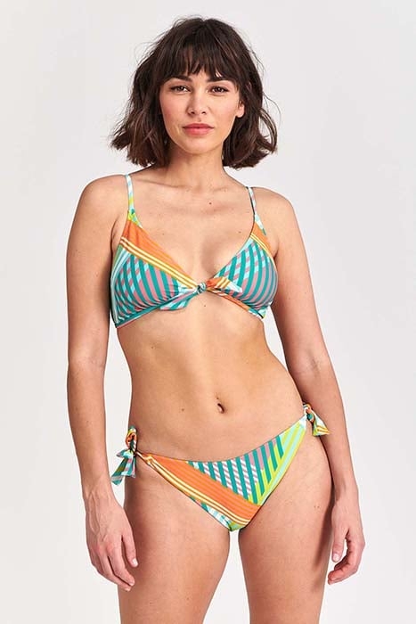 LADIES ROMY BIKINI SET ROADTRIP CORAL REEF ORANGE 1