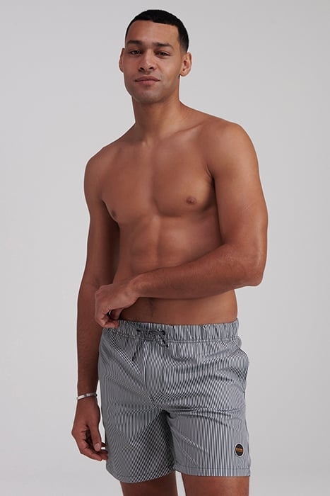 MEN SWIMSHORT SKINNY STRIPE CILANTRO GREEN 5