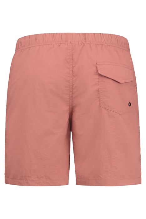 MEN SWIMSHORT NICK NYLON SOLID BRICK DUST PINK 6