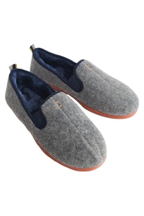 FELT LOUNGE SLIPPER MID GREY 2