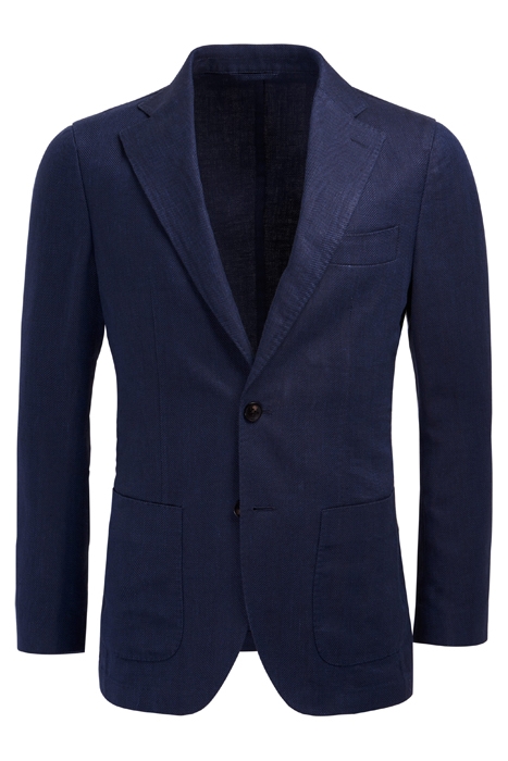 Blue Herringbone Havana Blazer 2