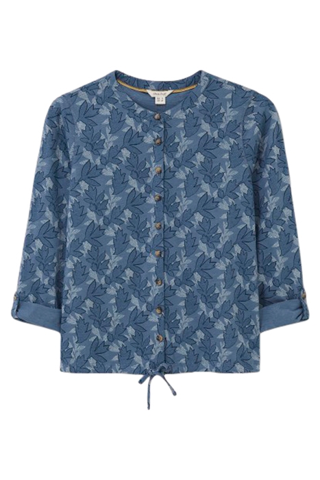 TIA TIE HEM JERSEY SHIRT BLUE PR 1