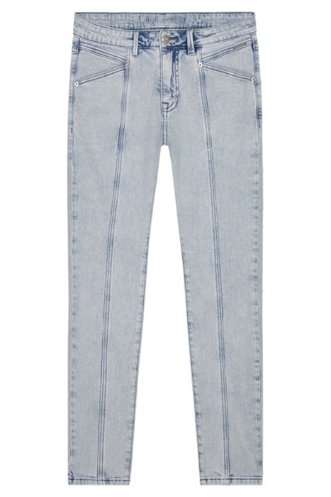 SLIM FIT JEANS LIGHT WEIGHT COTTON BLEACHED DENIM 6