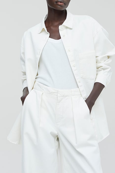 WOMEN BASIC SHIRT CREME 3