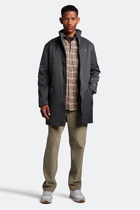 FUNNEL NECK MAC W635 GUNMETAL 1