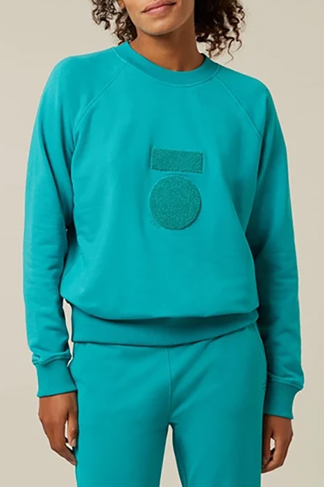 SWEATER TERRY BLUE GRASS 1