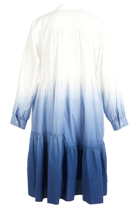 LS DRESS ASYMMETRIC VOLANTS WHITE 6
