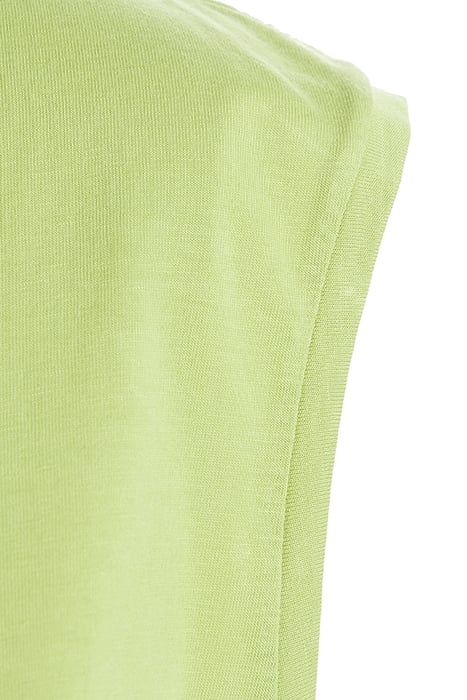 TOP A-LINE FRONT PLACKET GREEN 3