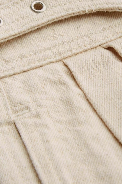 KALINDI SHORT ECRU HEMP 5