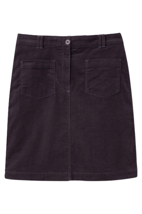 MELODY  CORD SKIRT DARK GREY 1