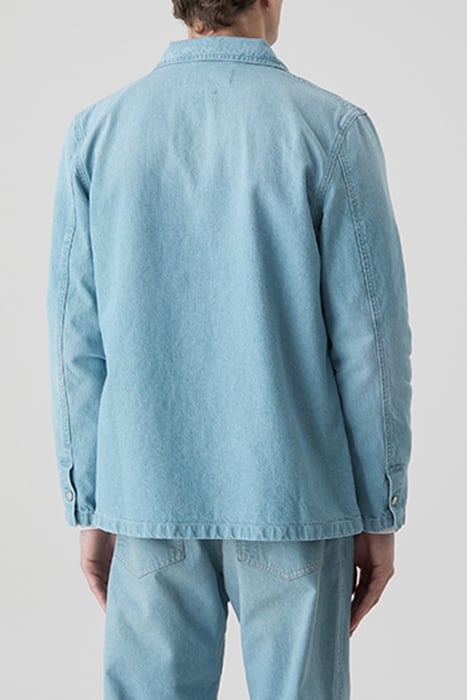 MEN WORKER JACKET JACKETS & COATS LIGHT BLUE 2