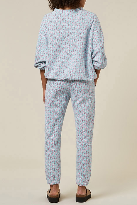 CROPPED JOGGER FLORAL ECRU 2
