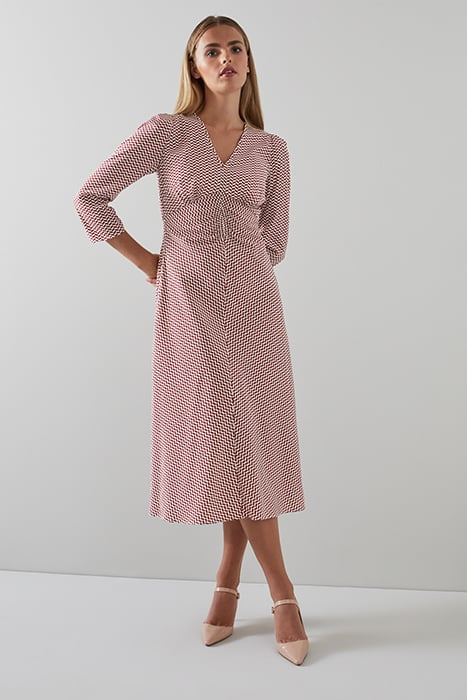 GABRIELLE MIDI DRESS MULTICOLOR 1