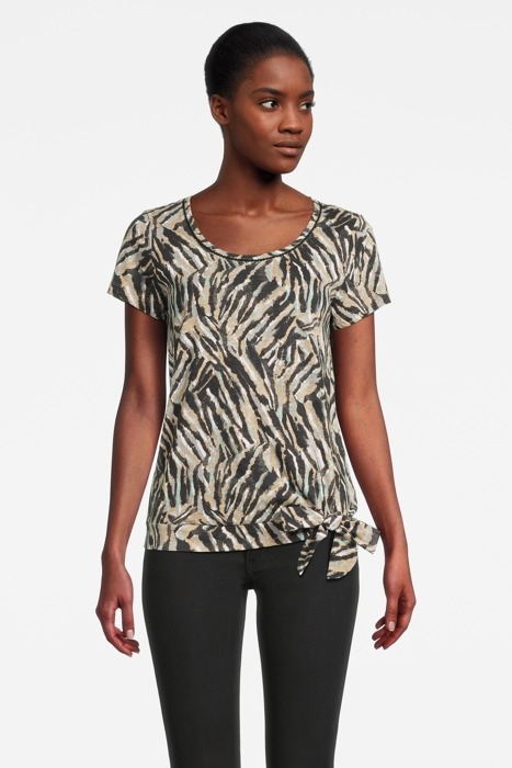 T-SHIRT SHORT SLEEVES LIGHT STONE 1