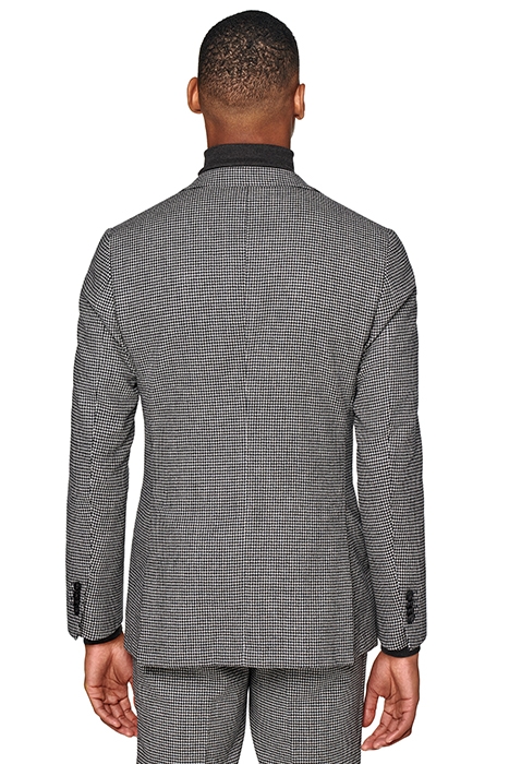 BLACK HOUNDSTOOTH THREE-PIECE HAVANA SUIT 3