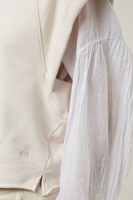 CROPPED SHORTSLEEVE SWEATER DUST 3