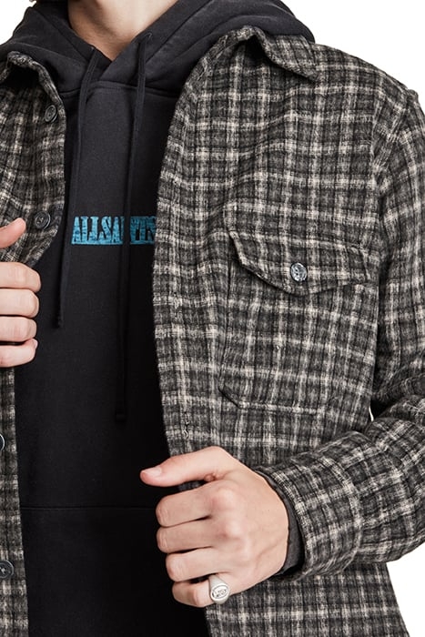 GUERRA LS SHIRT JET BLACK/GREY 3