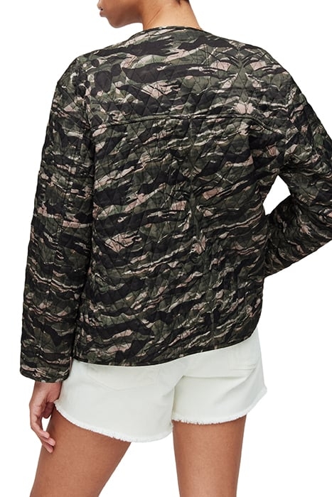 HALLIE LINER JACKET GREEN 2