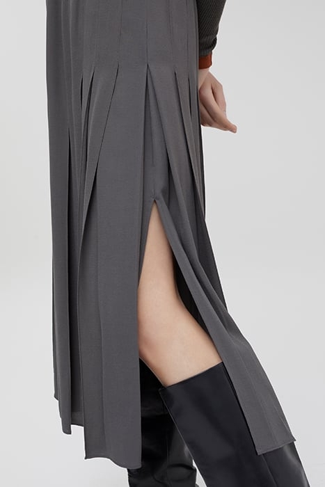 CLOSED WOMEN PLEATED MIDI SKIRT SKIRTS DARK NICKEL 5