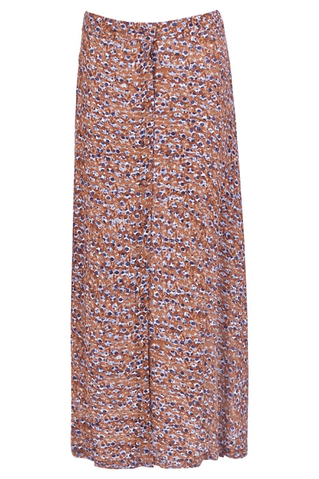 FULL BUTTONED SKIRT BROWN 1