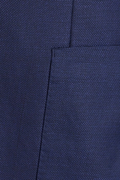 2-BTN ROUND POCKET BLAZER BLUE 6
