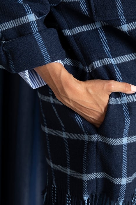 FRINGE JACKET BLUE 4