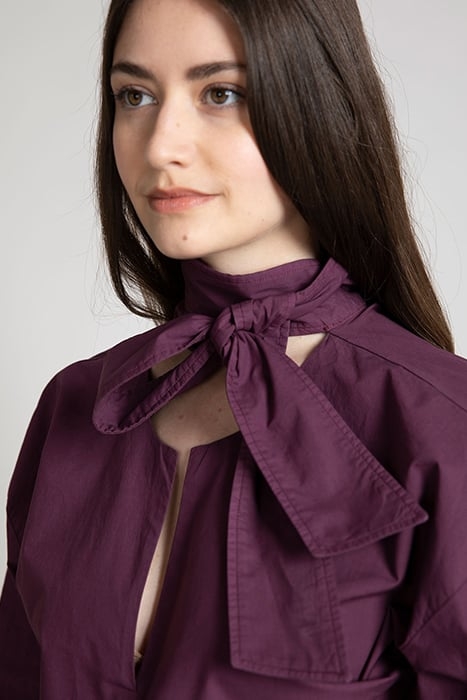 SHIRT SHAWLCOLLAR LS PURPLE 2