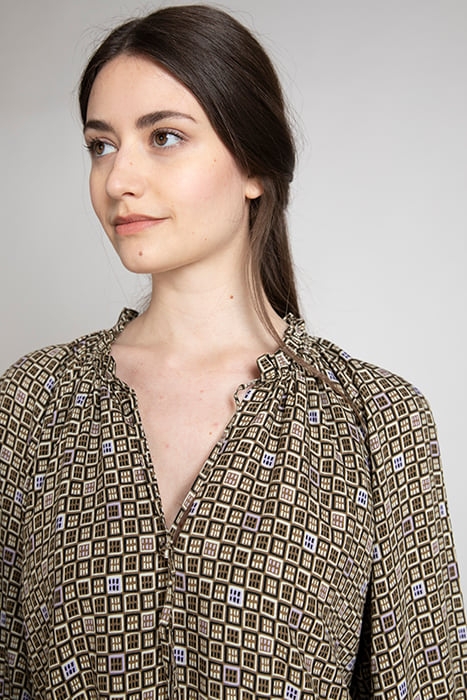 MINI RUFFLE DRESS MULTI 4