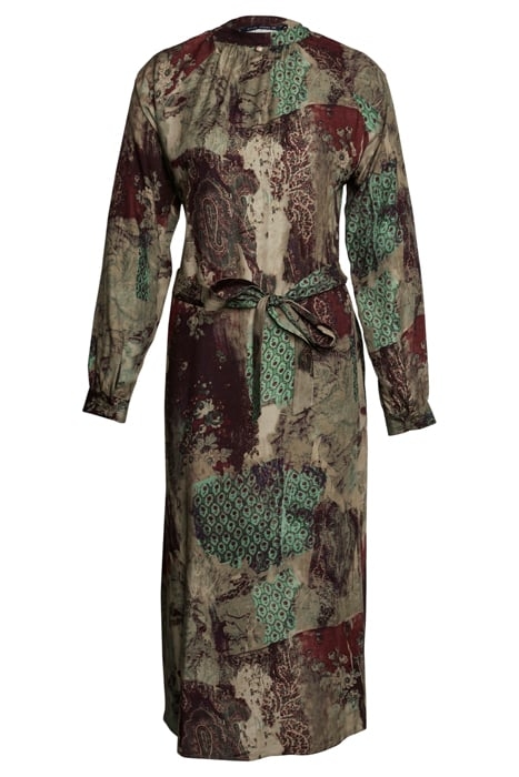 MIDI ROUND NECK DRESS 5