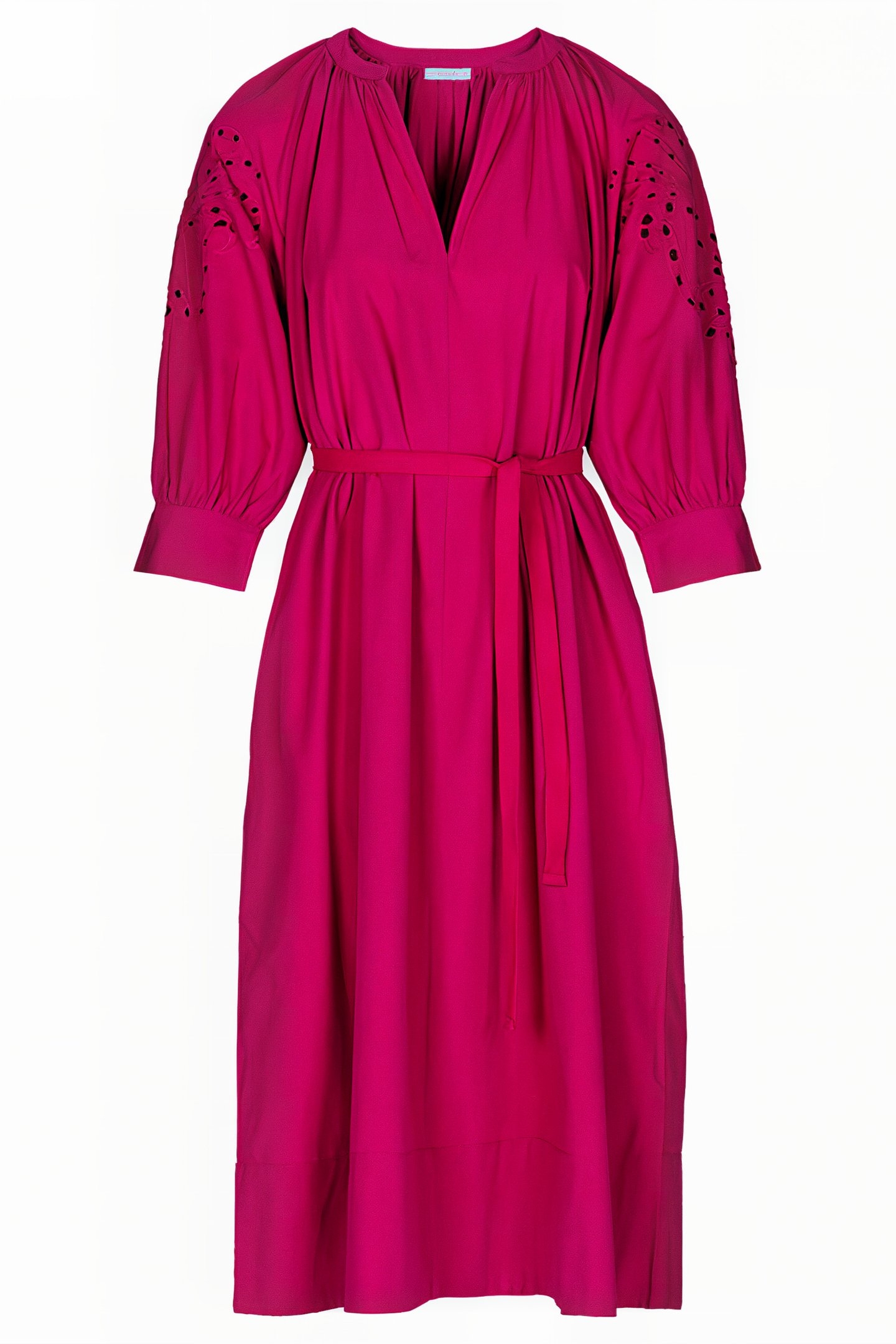 JESSIE POPLIN DRESS FUCHSIA 3