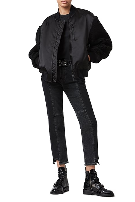 FLEUR BOMBER BLACK 2