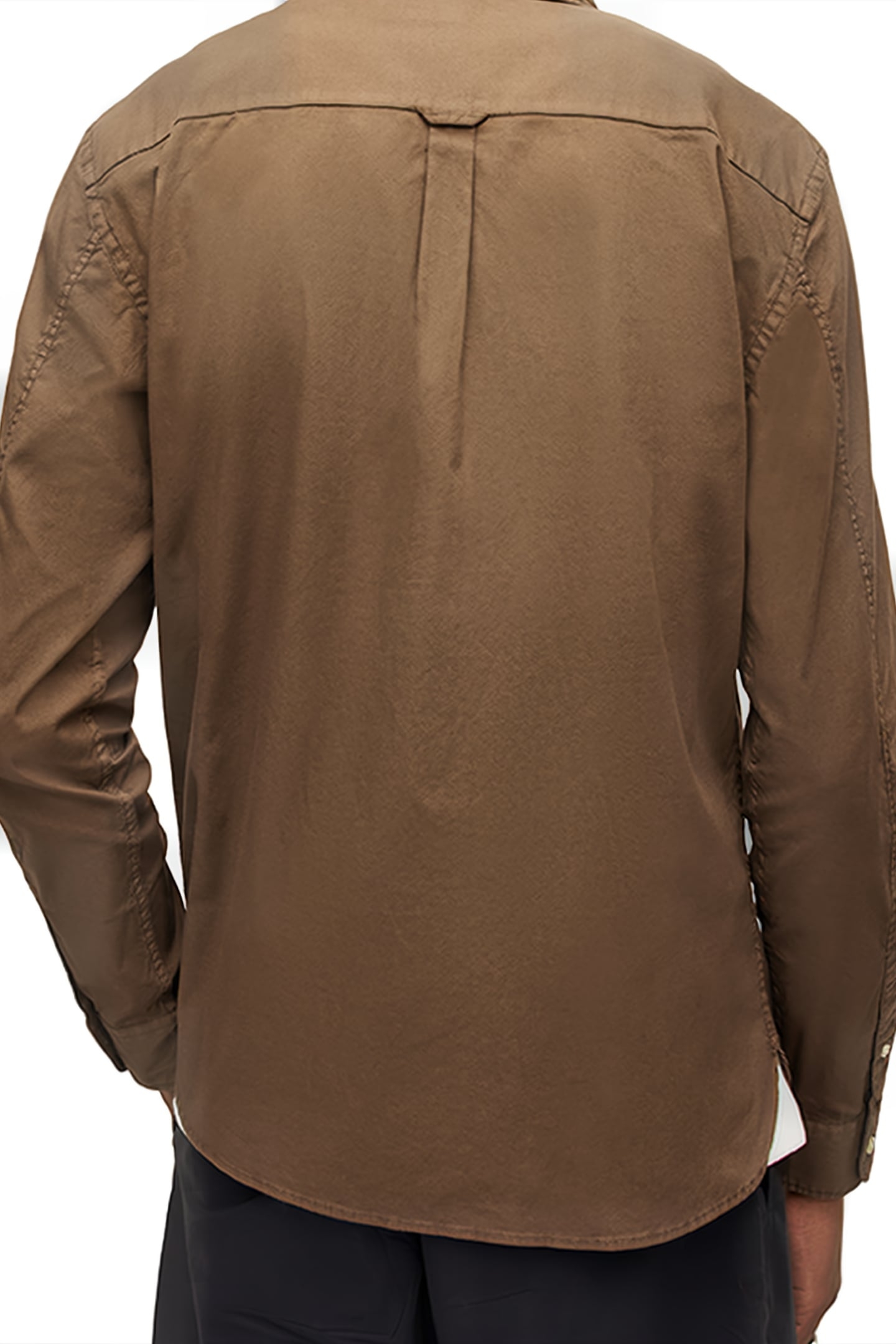 HAWTHORNE LS SHIRT MUTED BROWN 2